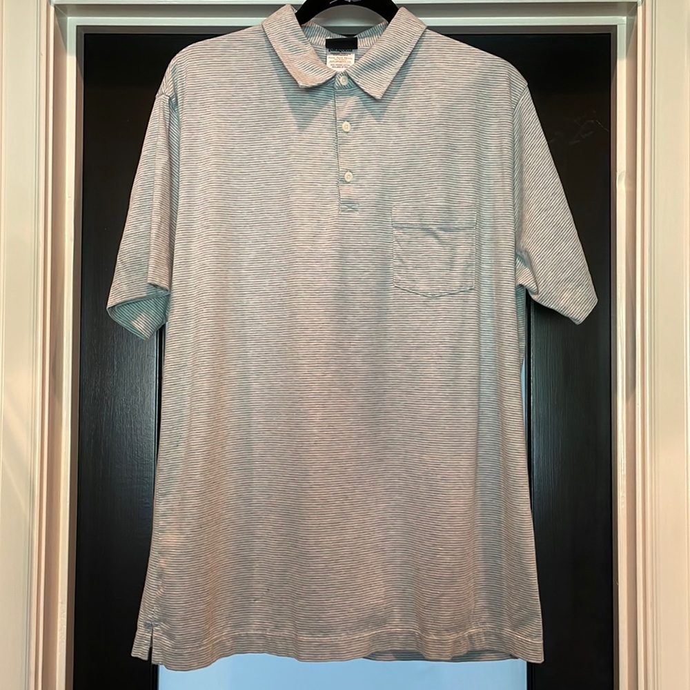 NWOT - Patagonia Men’s short sleeve polo shirt, organic cotton
